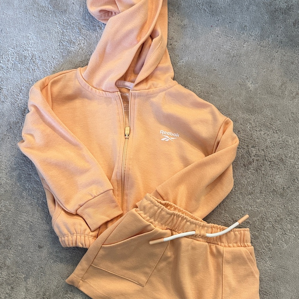 Reebok Hoodie and Shorts Set